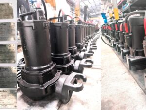 Máy bơm chìm nước thải Zirantec FGb 80.4-2/160.19